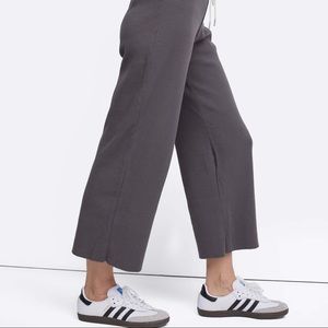 Mate charcoal waffle pants size small